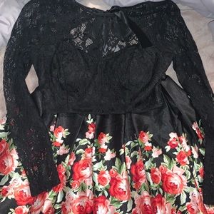 Two piece Homecoming dress